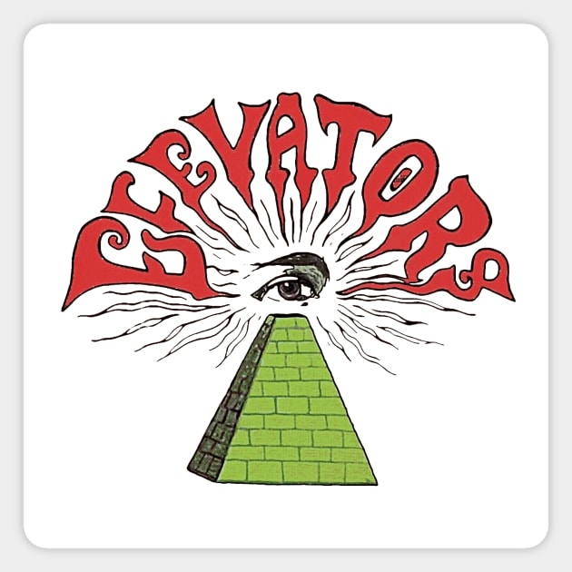 13th Floor Elevators Magnet by andesign